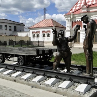 Фотография памятника Железнодорожные рабочие