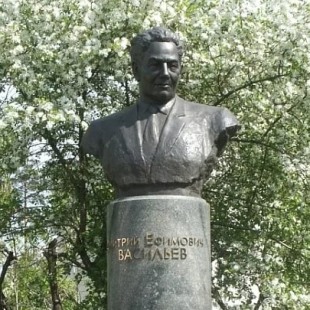 Фотография памятника Бюст Д. Е. Васильева