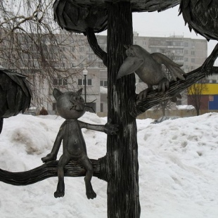 Фотография памятника Памятник котенку с ул. Лизюкова