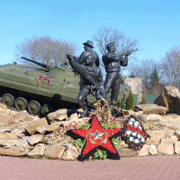 Фотографии памятника 
            Памятник участникам локальных войн и военных конфликтов