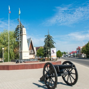 Фотография памятника Памятник-пушка на месте крепости