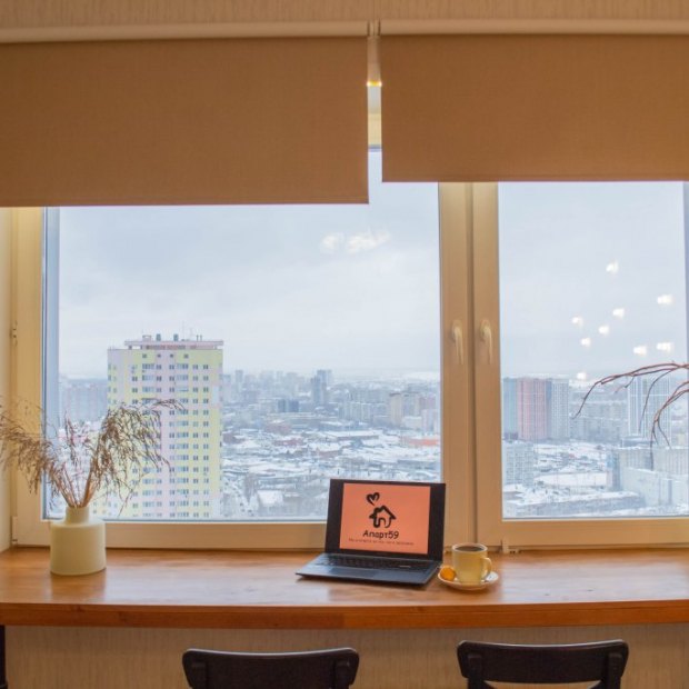 Фотографии квартиры 
            Apart59 | Апартаменты PANORAMA на 23 этаже с видом на город