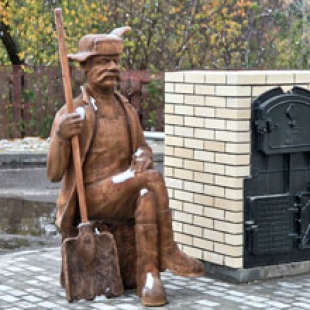 Фотография памятника Скульптура кочегара