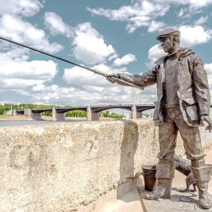 Фотография памятника Памятник рыбаку 
