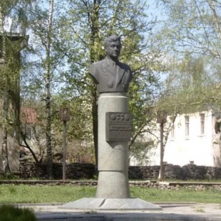 Фотография памятника Бюст космонавта А.В. Филипченко