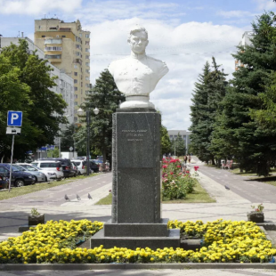 Фотография Памятник генерал-майору М.П. Лебедю