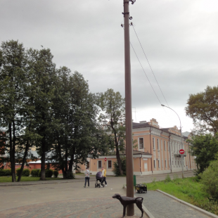 Фотография памятника Памятник электрическому фонарю
