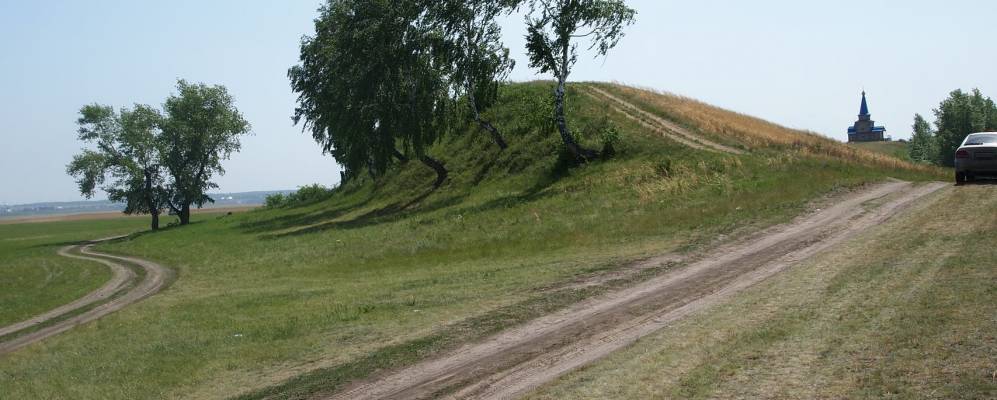 Деревня Калачевка Тарского района Омской области