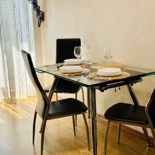 Фотография квартиры Квартира уютная однокомнатная 4 спальных места