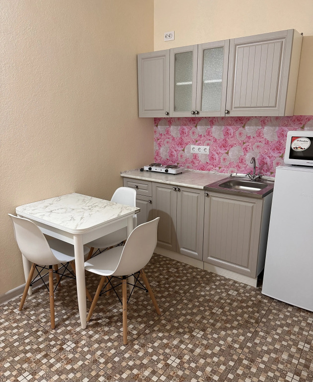 Фотография квартиры Апартаменты с кухней в доме клубного типа с приватной территорией