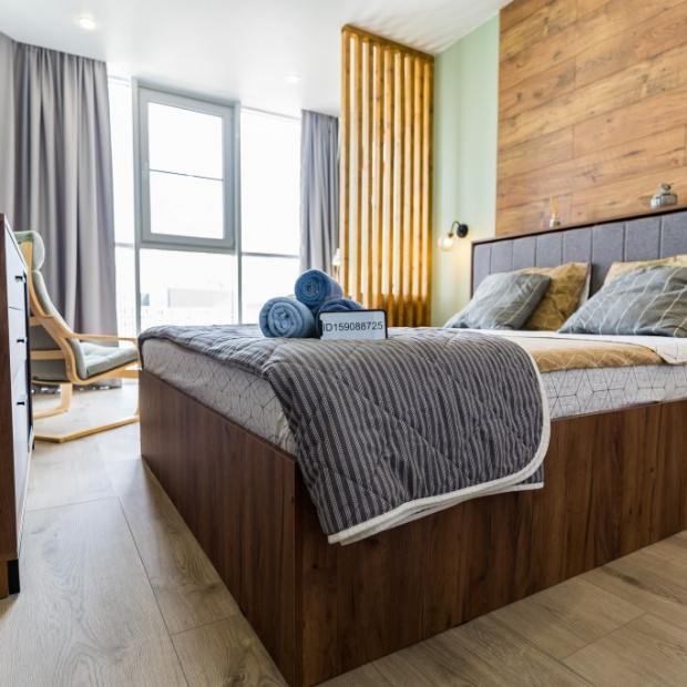 Фотографии квартиры
Апартаменты стильные с видом на море от LetoApart