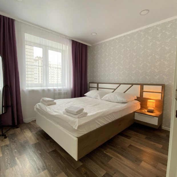 Фотографии квартиры 
            Апартаменты Две Подушки на Возрождения 86 A - 445