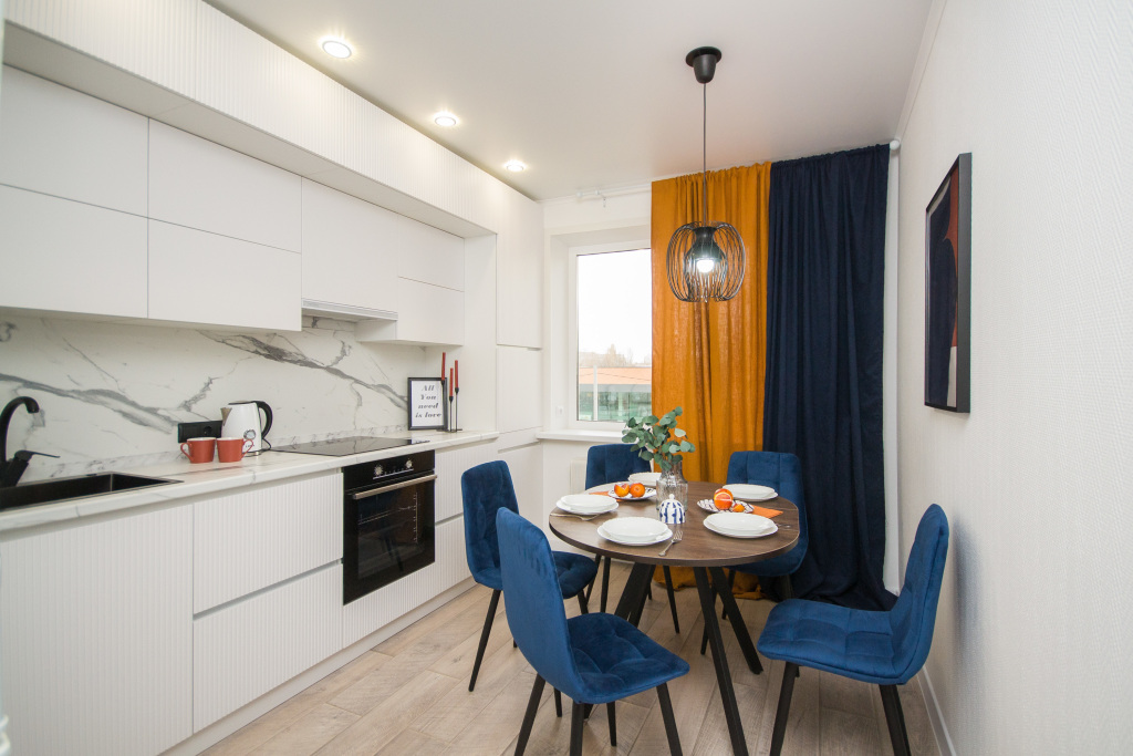 Фотография квартиры Апартаменты Премиум класса Синий-Терракот