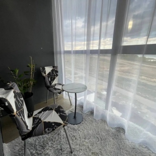 Фотография квартиры Квартира Студия в новом микрорайоне Притяжение с шикарным видом на озеро