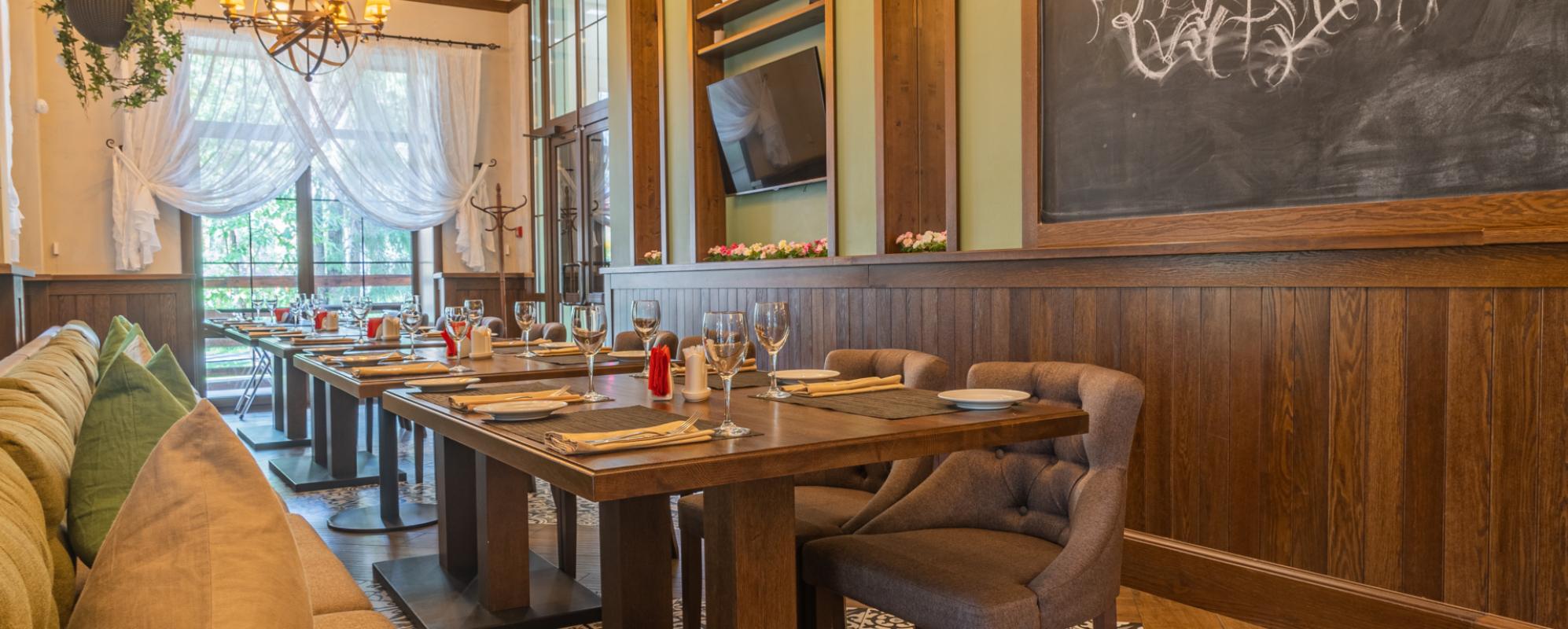 Фотографии банкетного зала Зал ресторана O2