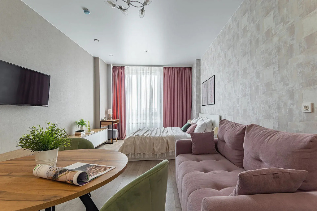 Фотография квартиры Апартаменты Просторная студия в центре на ул. Горького 23а Сова-Дом