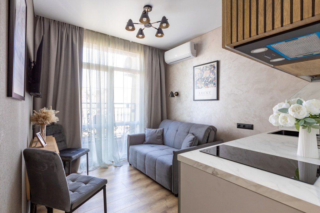 Фотография квартиры Апартаменты Red Apartments Арт Лайт Аарон