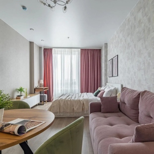 Фотография квартиры Апартаменты Просторная студия в центре на ул. Горького 23а Сова-Дом