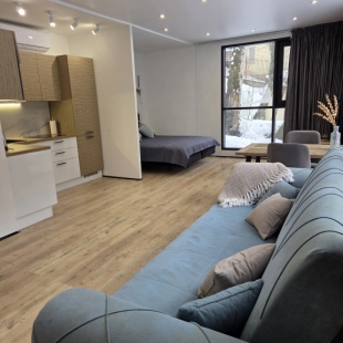 Фотография Коттеджа Частный дом Новый с панорамными окнами у леса / 5 мин до канатных дорог