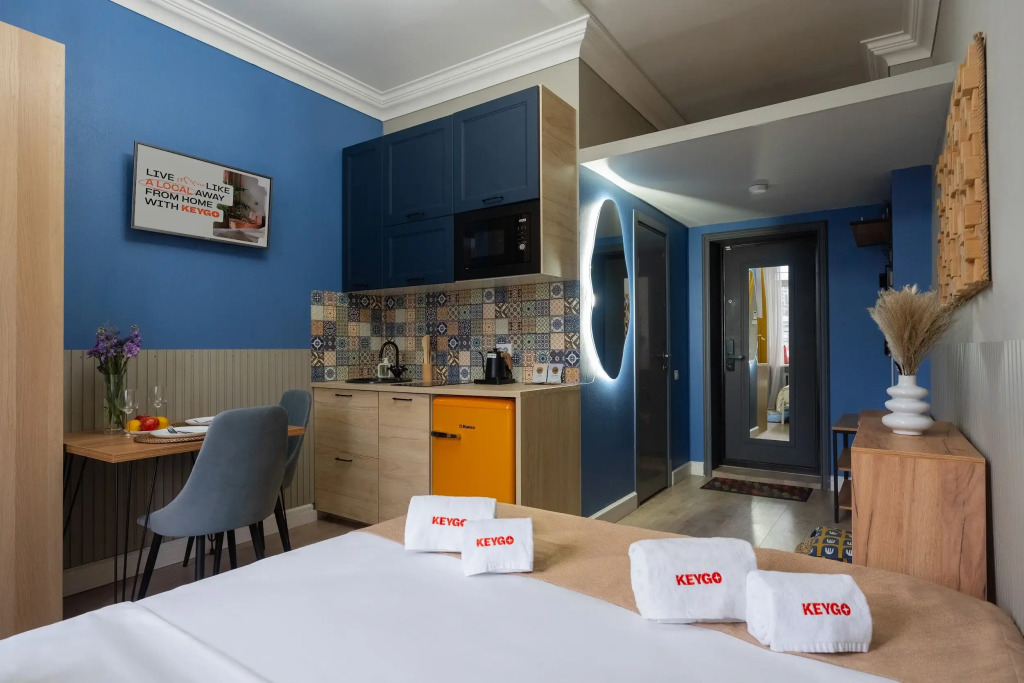 Фотография квартиры Апартаменты KeyGo 1011 Студия рядом с метро Окружная