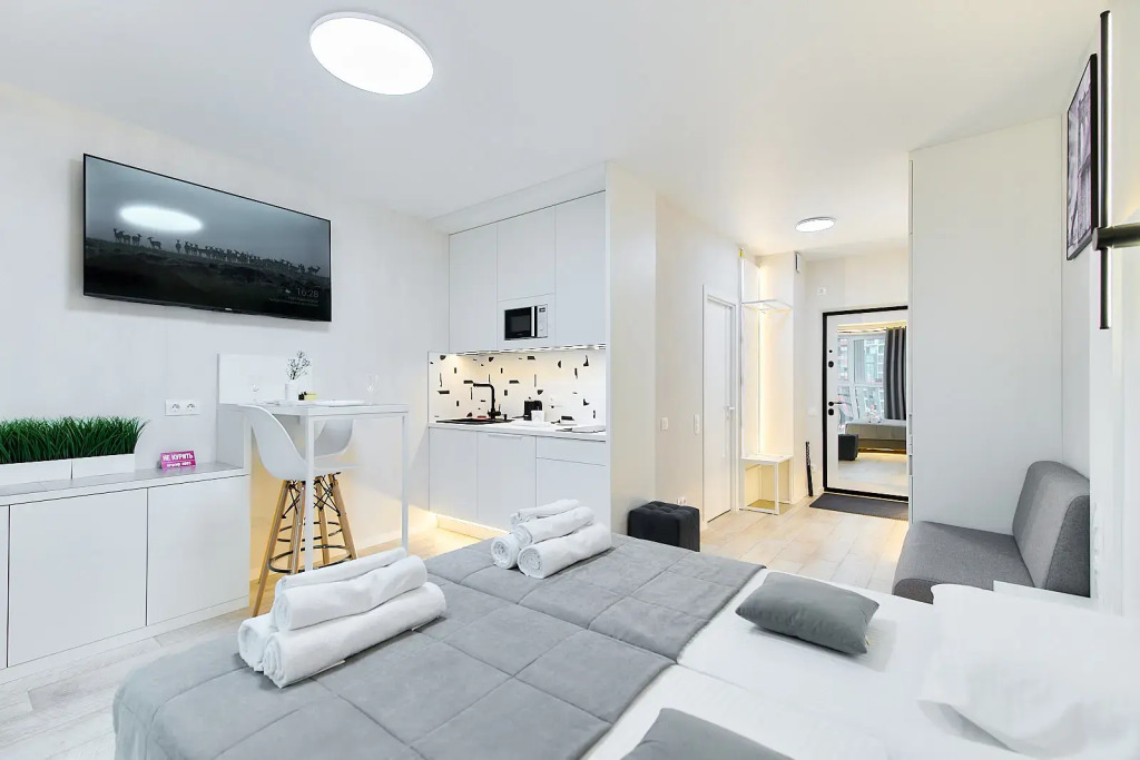 Фотография квартиры Апартаменты Новые в Минск-Мир возле Avia mall