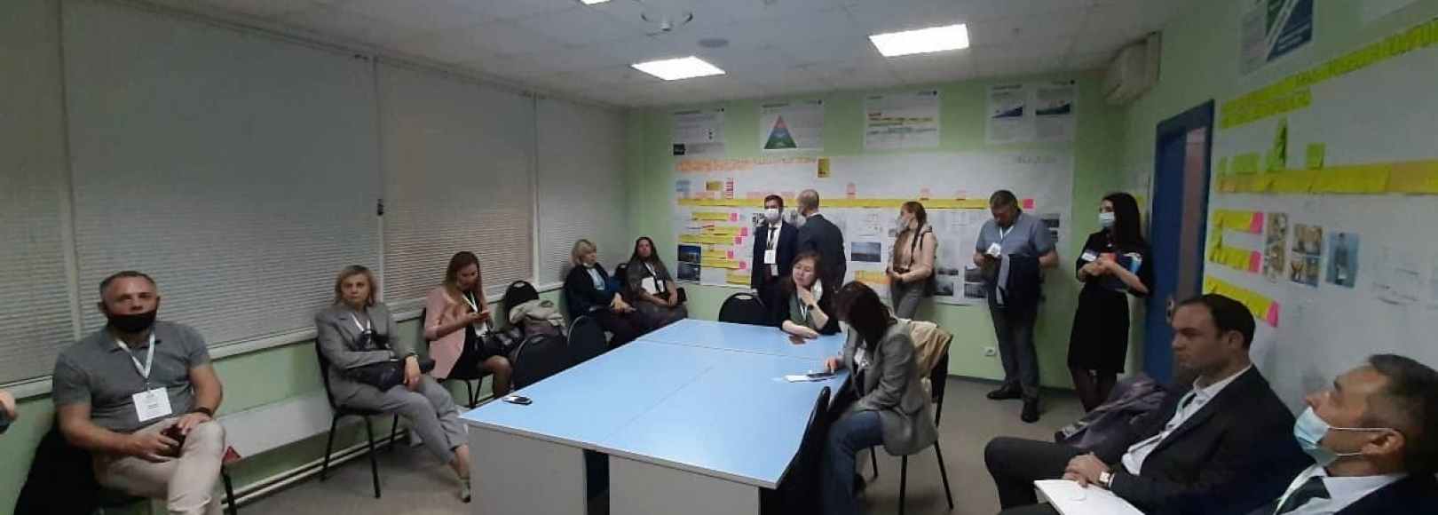 Фотография конференц-зала Kонференц-зал Белэкспоцентра