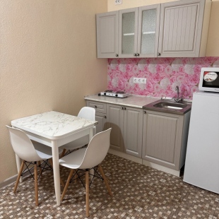 Фотография квартиры Апартаменты с кухней в доме клубного типа с приватной территорией