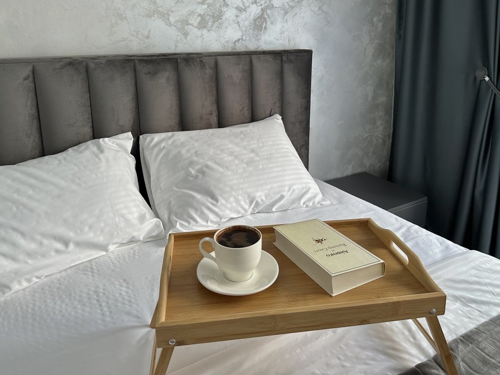 Фотография квартиры Апартаменты Aura уютные с видом на горы