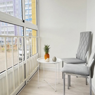 Фотография квартиры Квартира Уютная студия с новым ремонтом в тихом районе