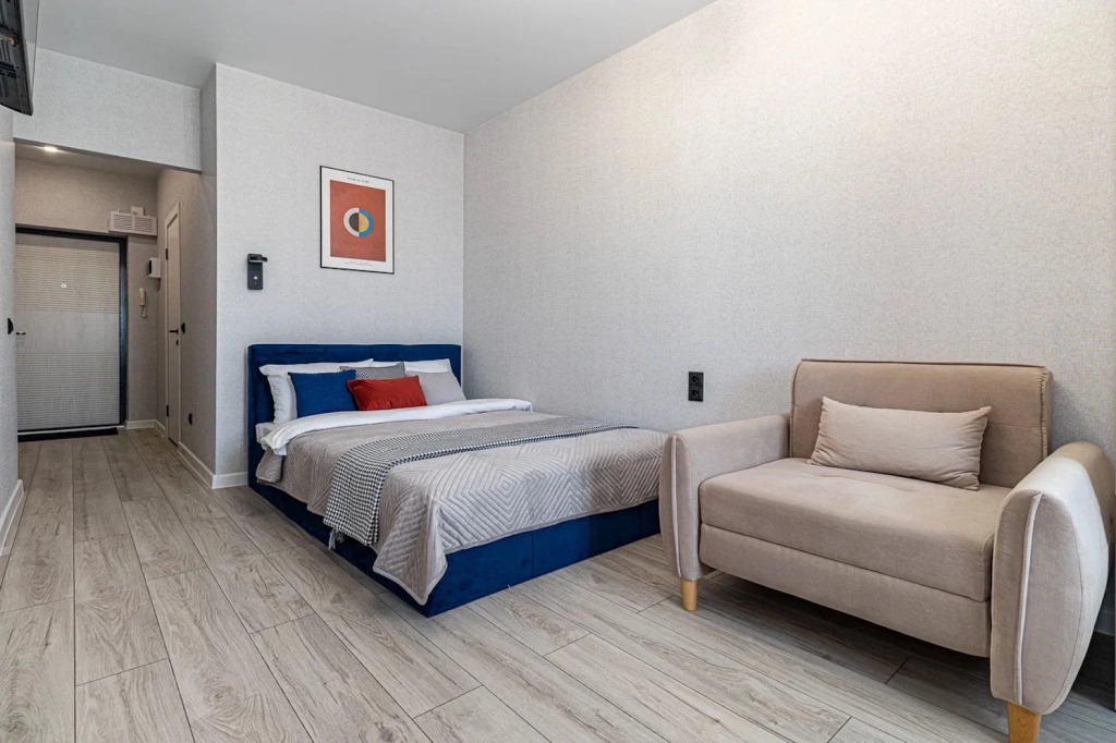 Фотография квартиры Квартира Уютная студия в ЖК Зеленодар