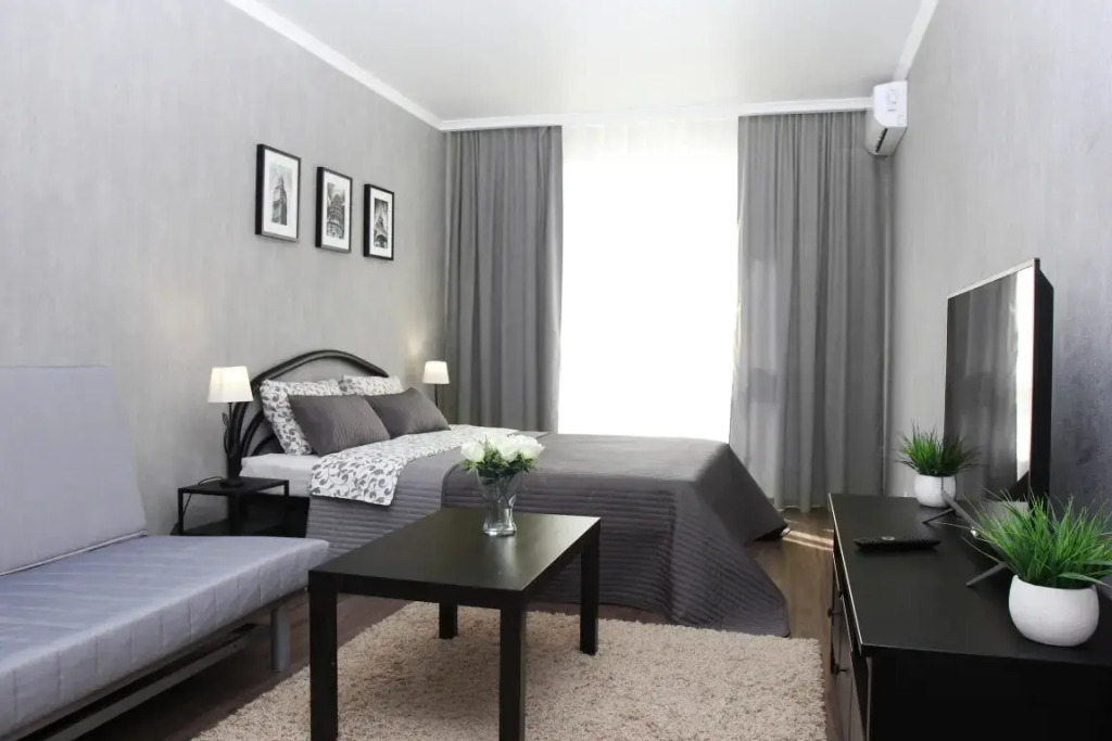 Фотография квартиры Апартаменты DoMino — Удобная Однушка Рядом с Парками и Инфраструктурой