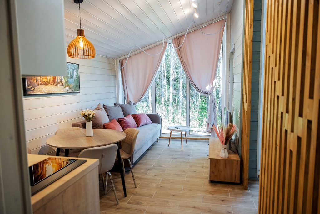 Фотография Коттеджа Частный Дом Коттедж в Лесу 45м2