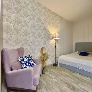 Фотография квартиры Квартира Отличная, уютная студия в ЖК Крислалл Crystal apartment