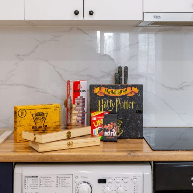 Фотографии квартиры 
            Квартира Возле Expo, есть все настольные игры