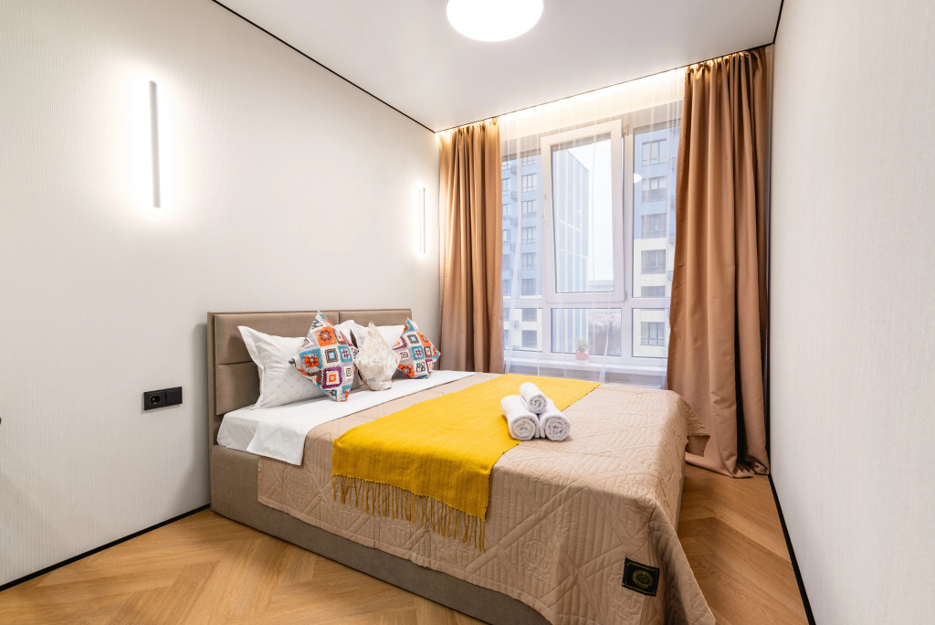 Фотография квартиры Квартира Уютная студия в центре Алматы 64А