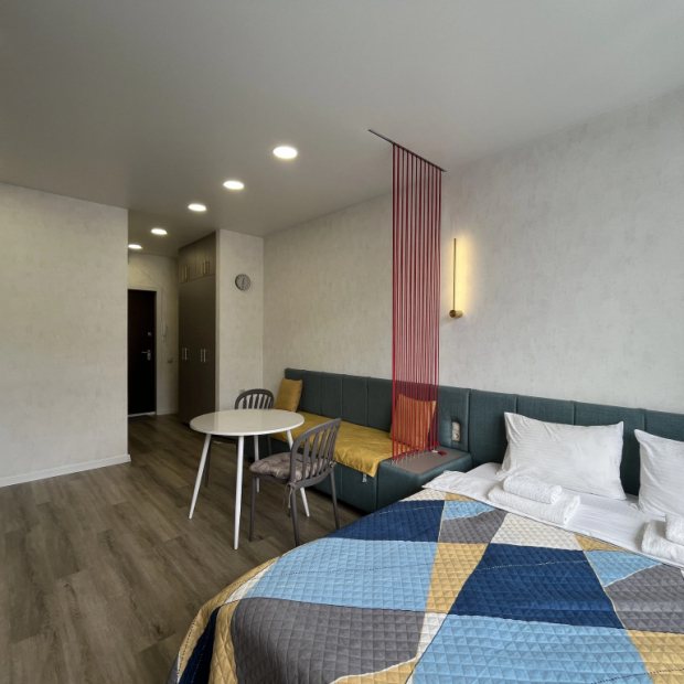 Фотографии квартиры 
            Апартаменты Unique Apart Листва в элитном ЖК рядом со Знаменским Собором и Губернаторской кадетской школой МЧС на Мичурина 58/1