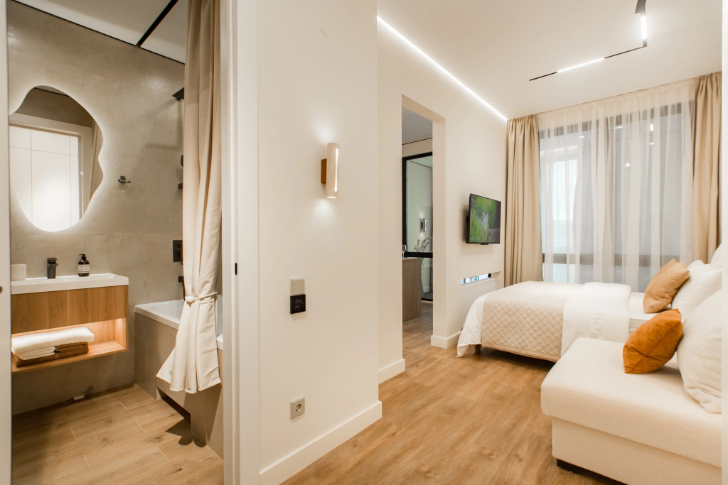 Фотография квартиры Japandi Premium Apart · Центр Казани · Умный дом