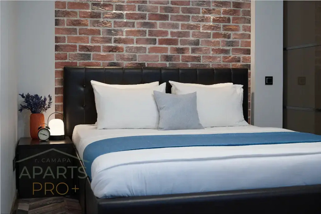 Фотография квартиры Квартира Aparts Pro Стильная студия у Волги в ЖК Бриг на 7 этаже