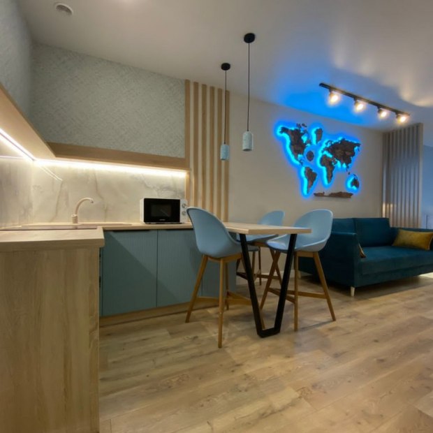 Фотографии квартиры
Апартаменты Bliss-Аквамарин в центре Казани