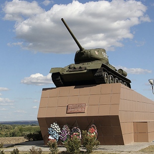 Фотография памятника Памятник-танк Т-34