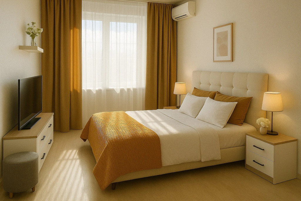 Фотография квартиры Апартаменты в Жк Гагаринский до 4 Чел Пятница Сеть Посуточных Квартир