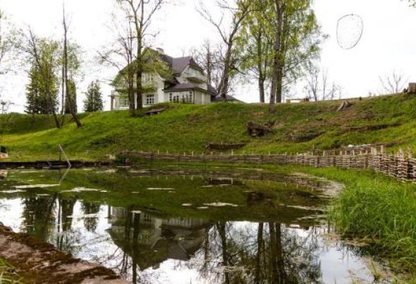 Фотография гостевого дома Ratnieki 8 guļamistabu māja un Pirts māja