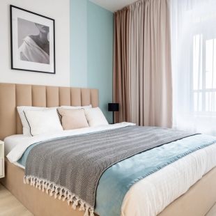 Фотография квартиры Magic Aparts | Квартира Sky в ЖК Автограф в центре