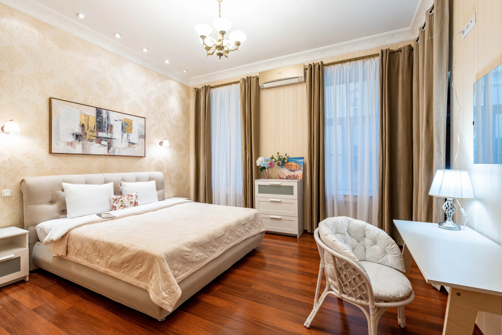 Фотография квартиры Апартаменты Sergeew Apartments Трехкомнатный Шик на Чехова 11 13