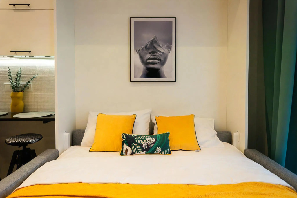 Фотография квартиры Апартаменты в апарт-отеле Россиянка на проспекте Пионерский 20