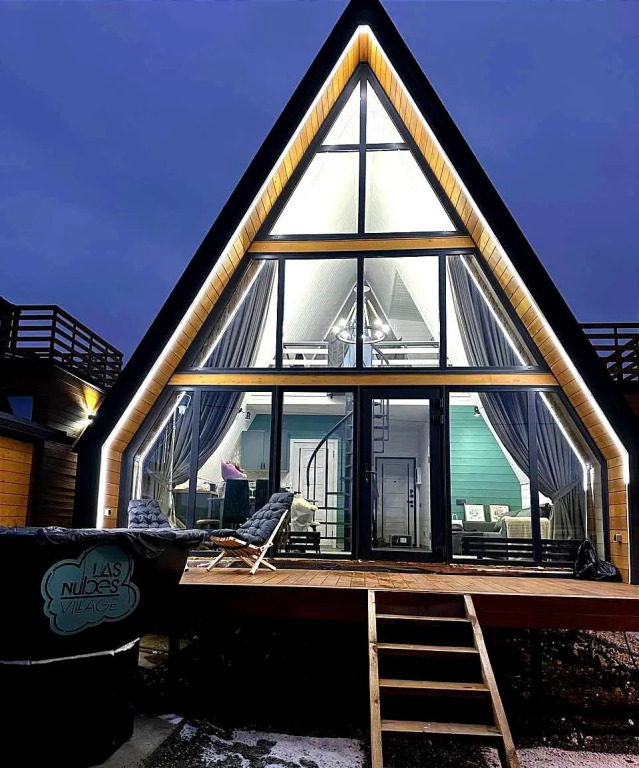 Фотография Коттеджа Частный Дом A-Frame. Emerald. Las Nubes Village