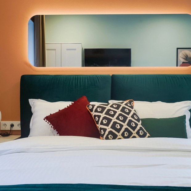 Фотографии квартиры 
            Апартаменты Pavlov Голубая