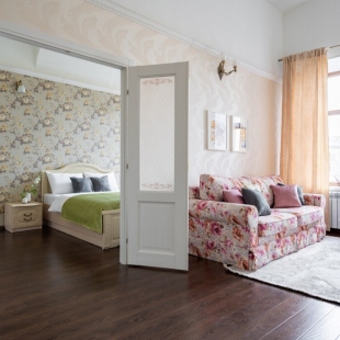 Фотография квартиры Апартаменты LetYourFlat "Romantic" 1 спальня