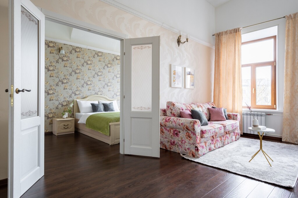 Фотография квартиры Апартаменты LetYourFlat "Romantic" 1 спальня
