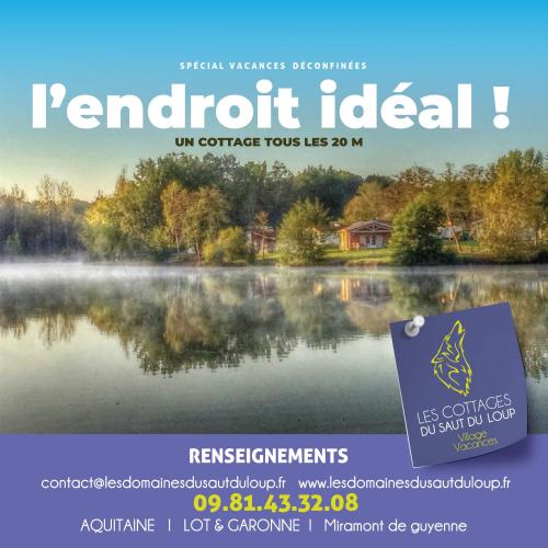 Фотография базы отдыха LES COTTAGES DU SAUT DU LOUP